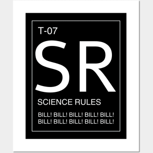 SCIENCE RULES Posters and Art